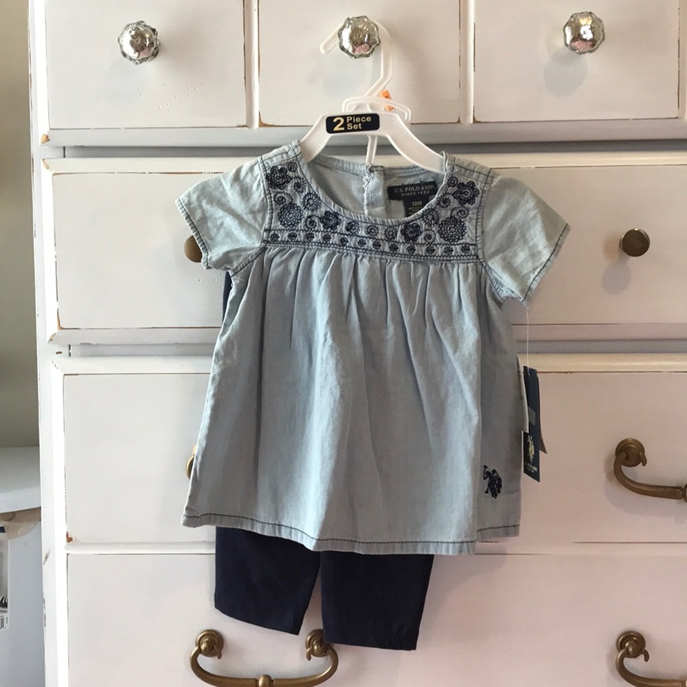 Ralph Lauren outfit babygirl